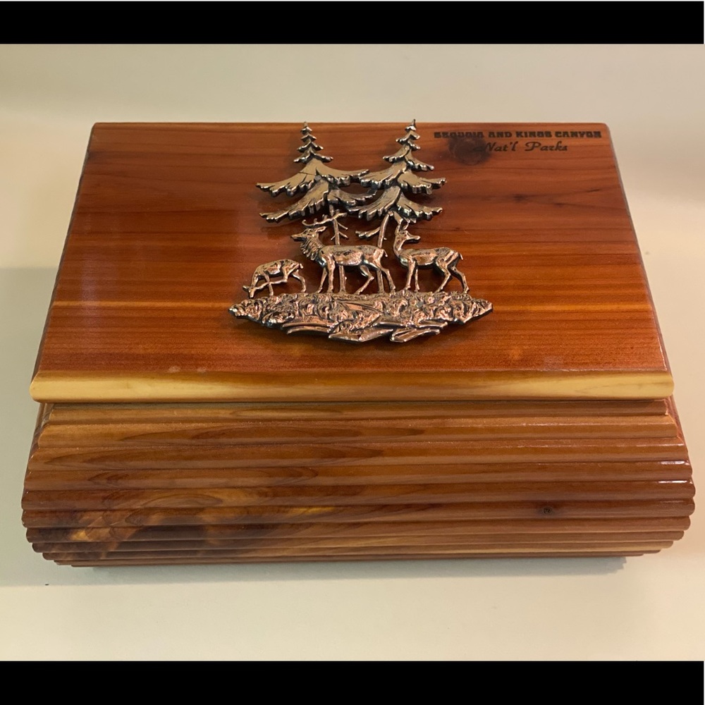 Sequoia and Kings Canyon National Parks Cedar Box